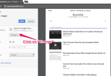 Save Web Page Directly into Google Drive as PDF Save Location Option for Google Drive | ByteNbit