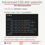 CSS selector for best practices